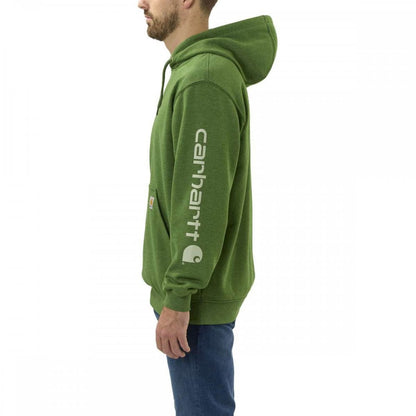 K288 Loose Fit Midweight Logo Sleeve Graphic Sweatshirt