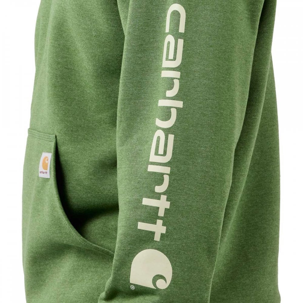 K288 Loose Fit Midweight Logo Sleeve Graphic Sweatshirt