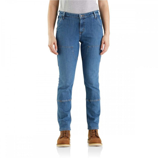 105110 Womens Double Front Straight Jean