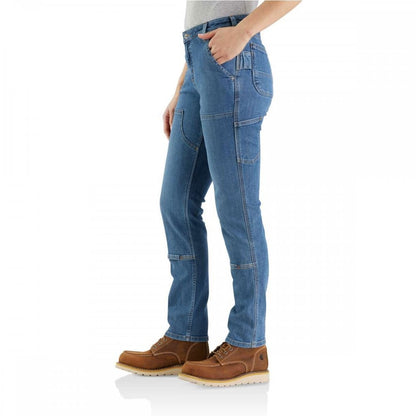 105110 Womens Double Front Straight Jean