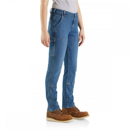 105110 Womens Double Front Straight Jean