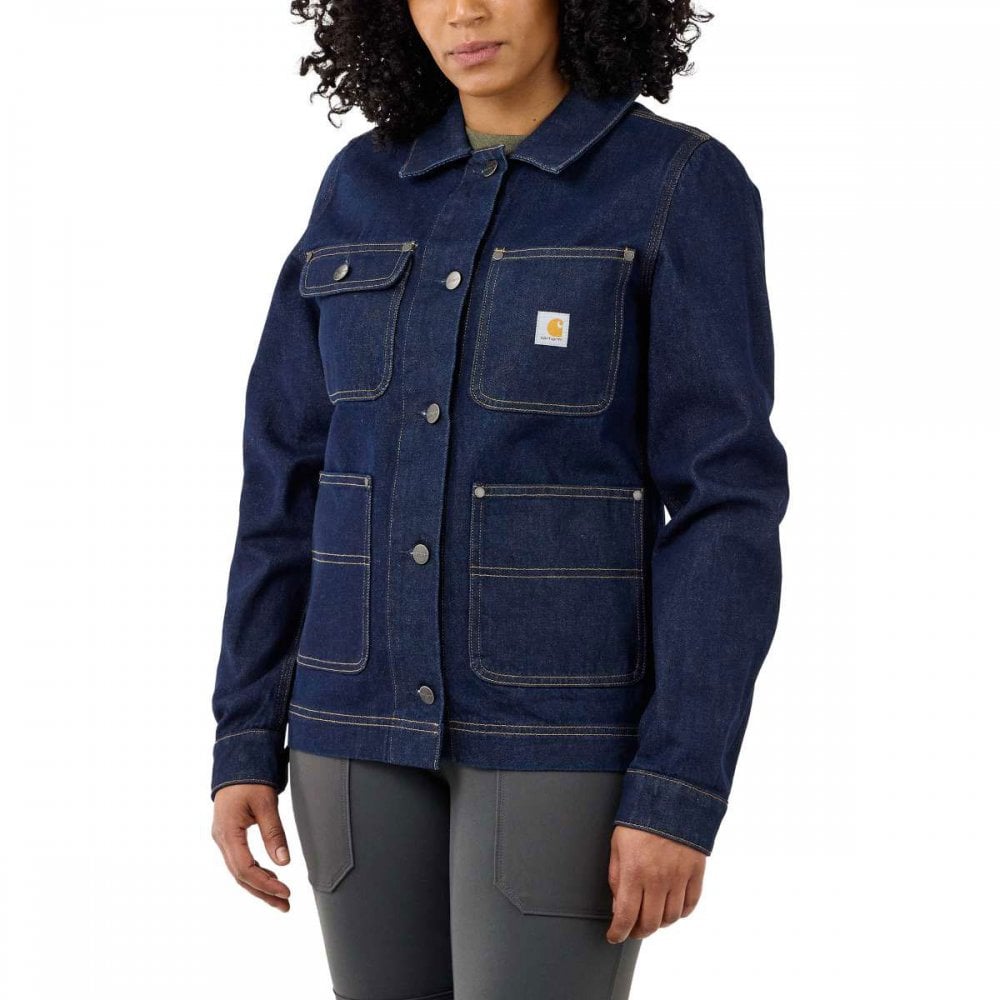 105449 Womens Relaxed Fit Denim Jacket