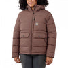 105457 Womens Relaxed Fit Montana Insulated Jacket Nutmeg M *One Size Only - Outlet Store*