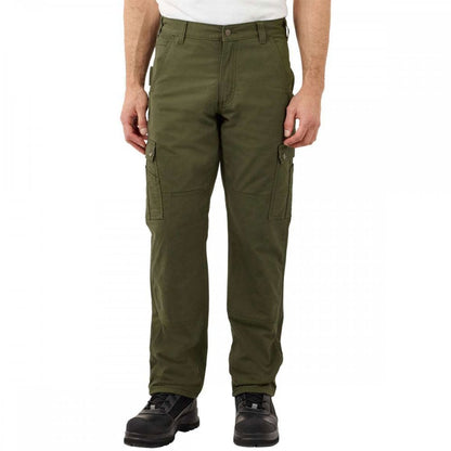 105491 Cargo Fleece Lined Work/Walking Trouser - Ripstop material
