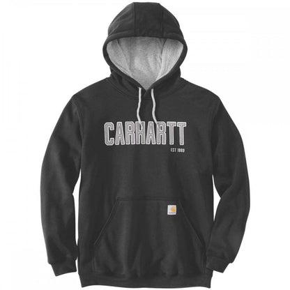 105494 Felt Logo Graphic Sweatshirt Hoodie