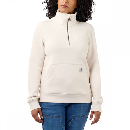 105657 Womens Midweight Half Zip Sweatshirt