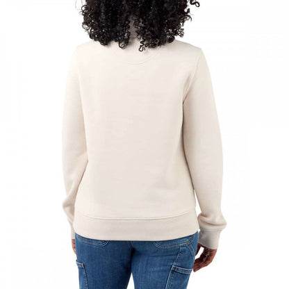 105657 Womens Midweight Half Zip Sweatshirt