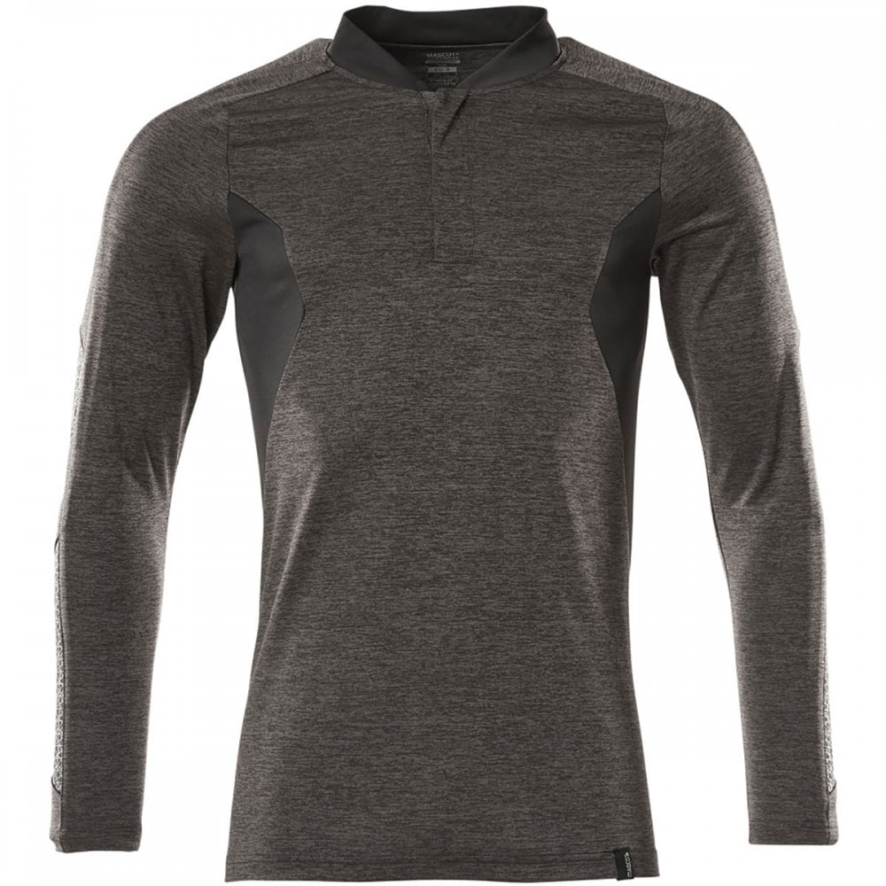 18081 Accelerate Polo Shirt long-sleeved