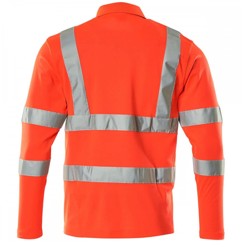18283 Safe Classic Polo Shirt long-sleeved