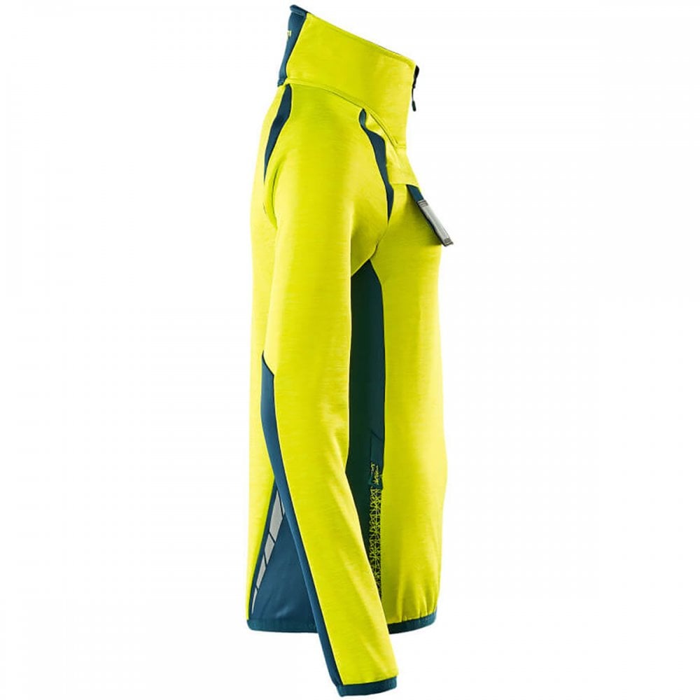 19353 Womens Accelerate Safe Fleece Jumper with half zip
