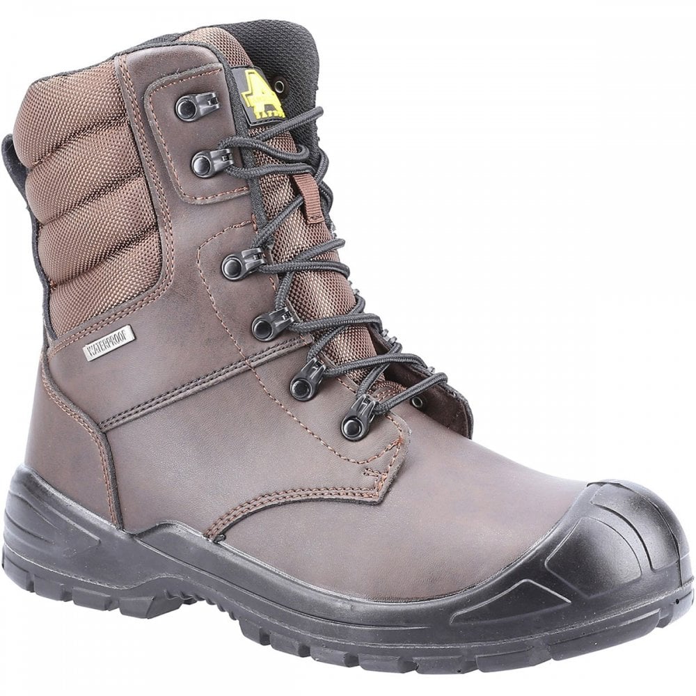 AS240 S3 WR SRC Safety Boot Brown