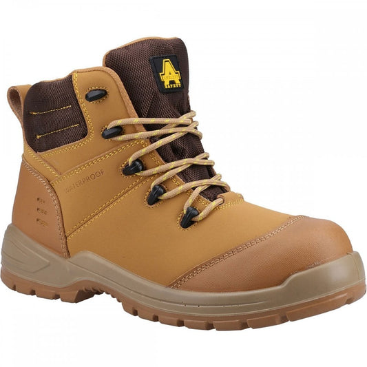 AS308C S3 SRC Metal Free Safety Boot Honey