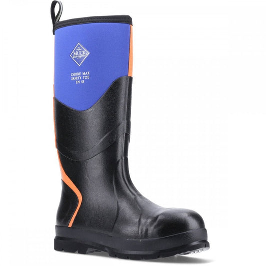Chore Max S5 Safety Wellington Blue/Orange
