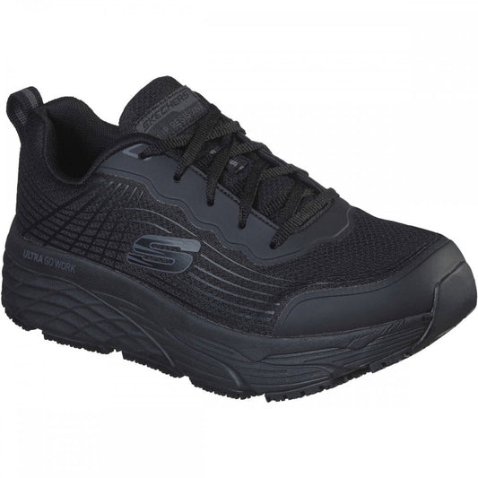 Skechers Work Relaxed Fit Max Cushioning Elite Trainer UK10 - EU45 - US11 Black *One Size Only - Outlet Store*
