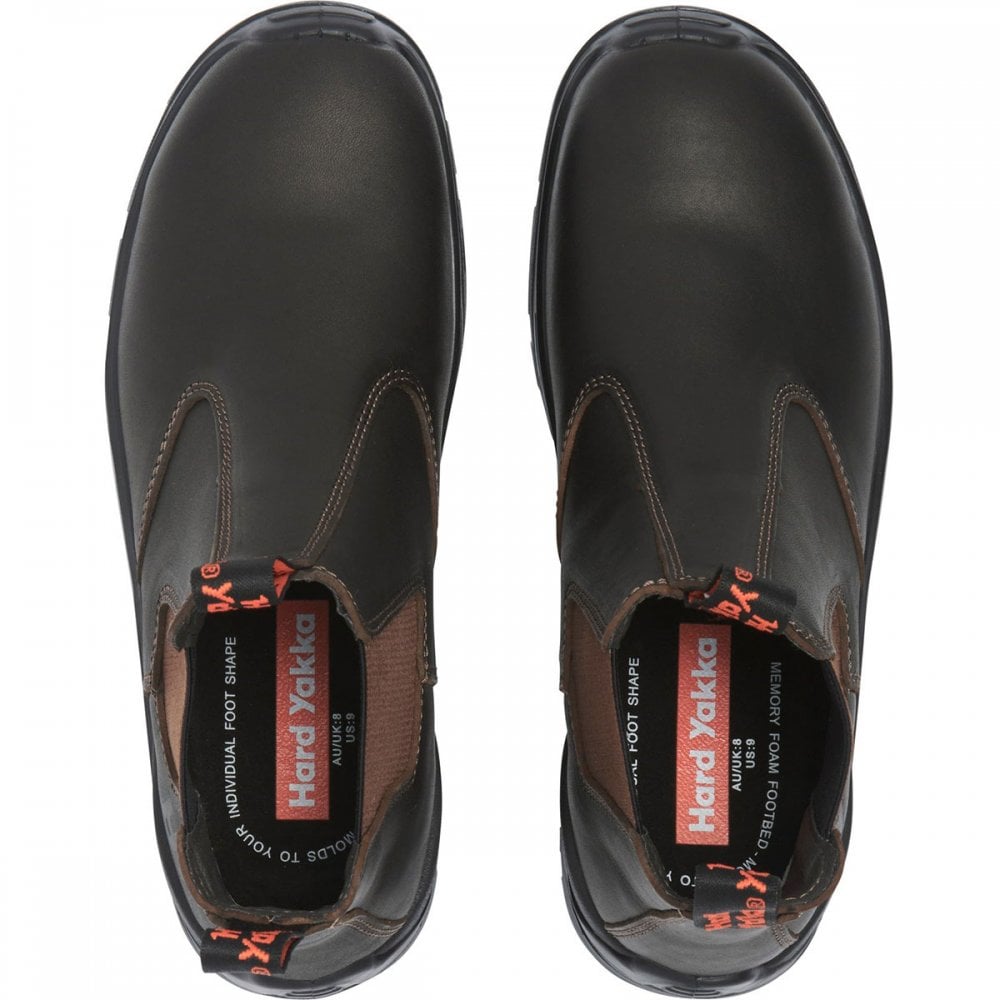 Banjo Elastic Gusset S1 Safety Dealer Brown