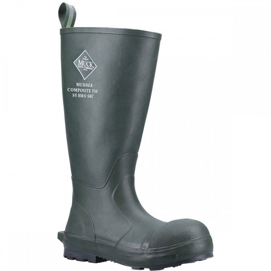 Mudder Tall S5 Safety Wellington Moss