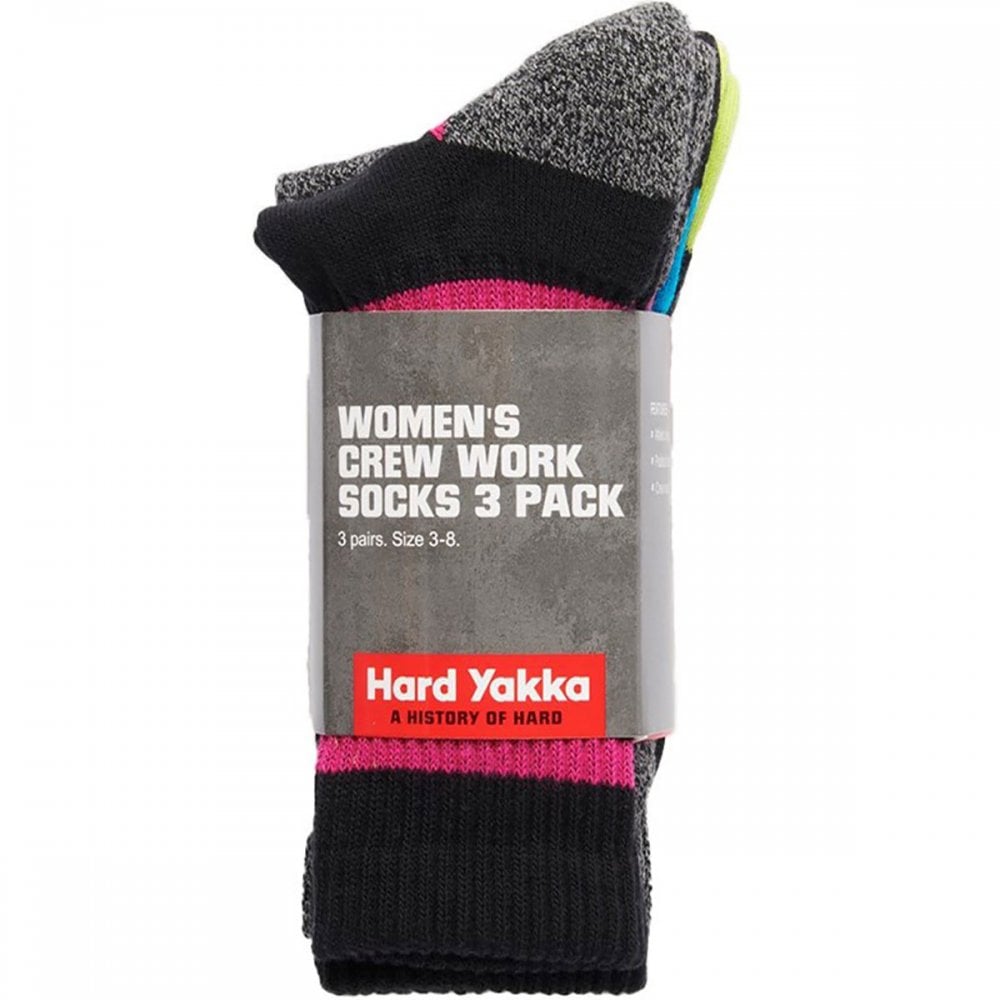 Crew 3 Pack Work Sock