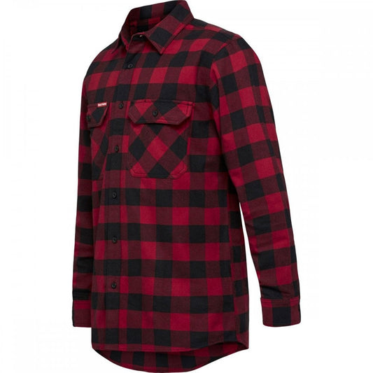 Check Flannel Long Sleeve Shirt