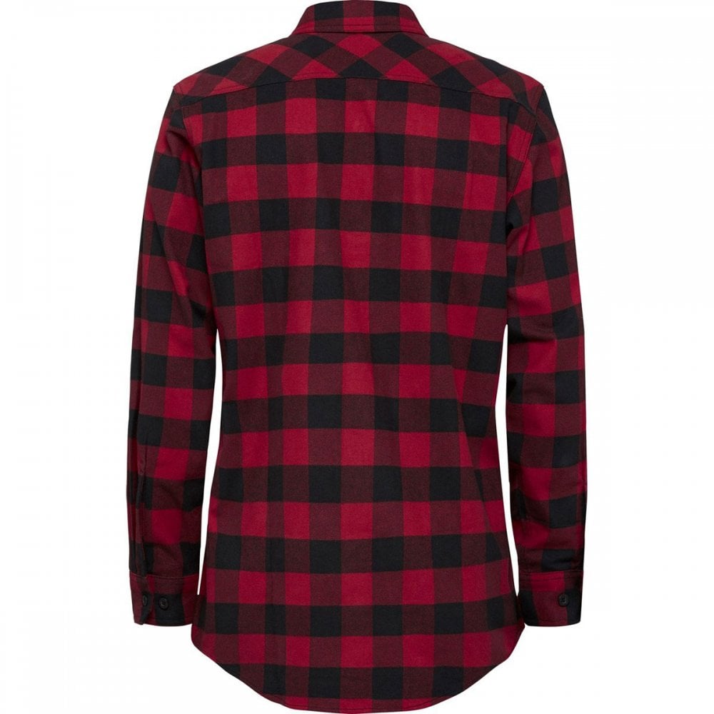 Check Flannel Long Sleeve Shirt