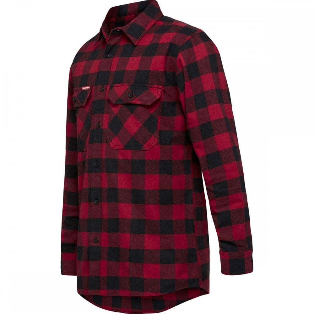 Check Flannel Long Sleeve Shirt