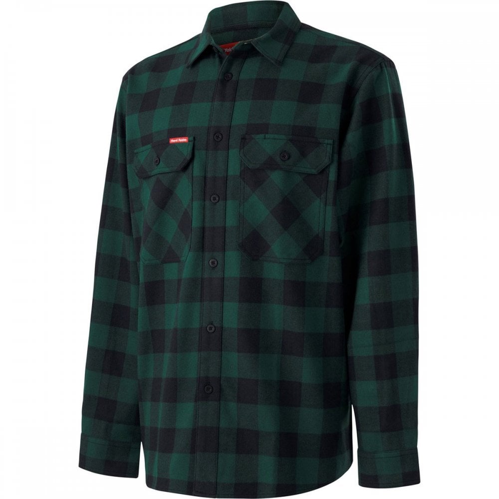 Check Flannel Long Sleeve Shirt