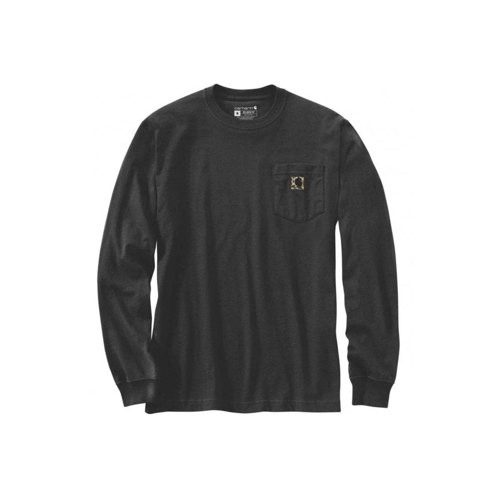 105583 Pocket Camo C Graphic Long Sleeve T-Shirt