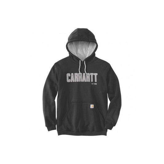 105494 Felt Logo Graphic Sweatshirt Hoodie