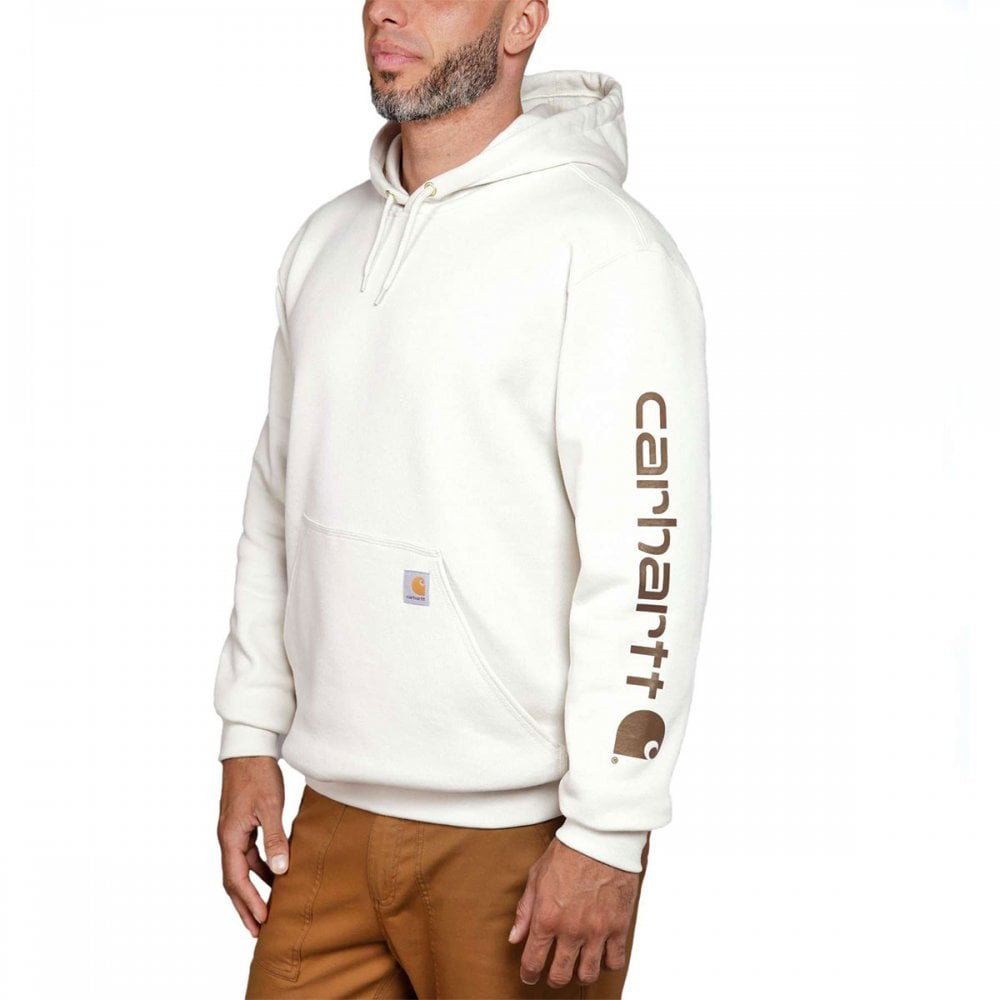 K288 Loose Fit Midweight Logo Sleeve Graphic Sweatshirt
