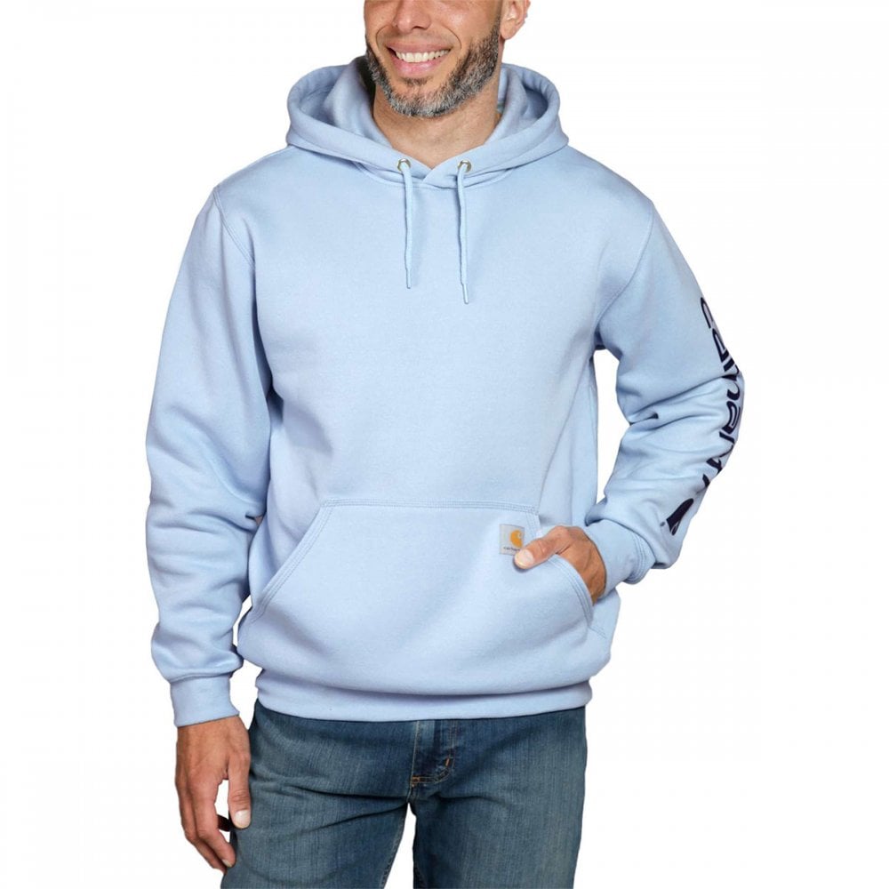 K288 Loose Fit Midweight Logo Sleeve Graphic Sweatshirt