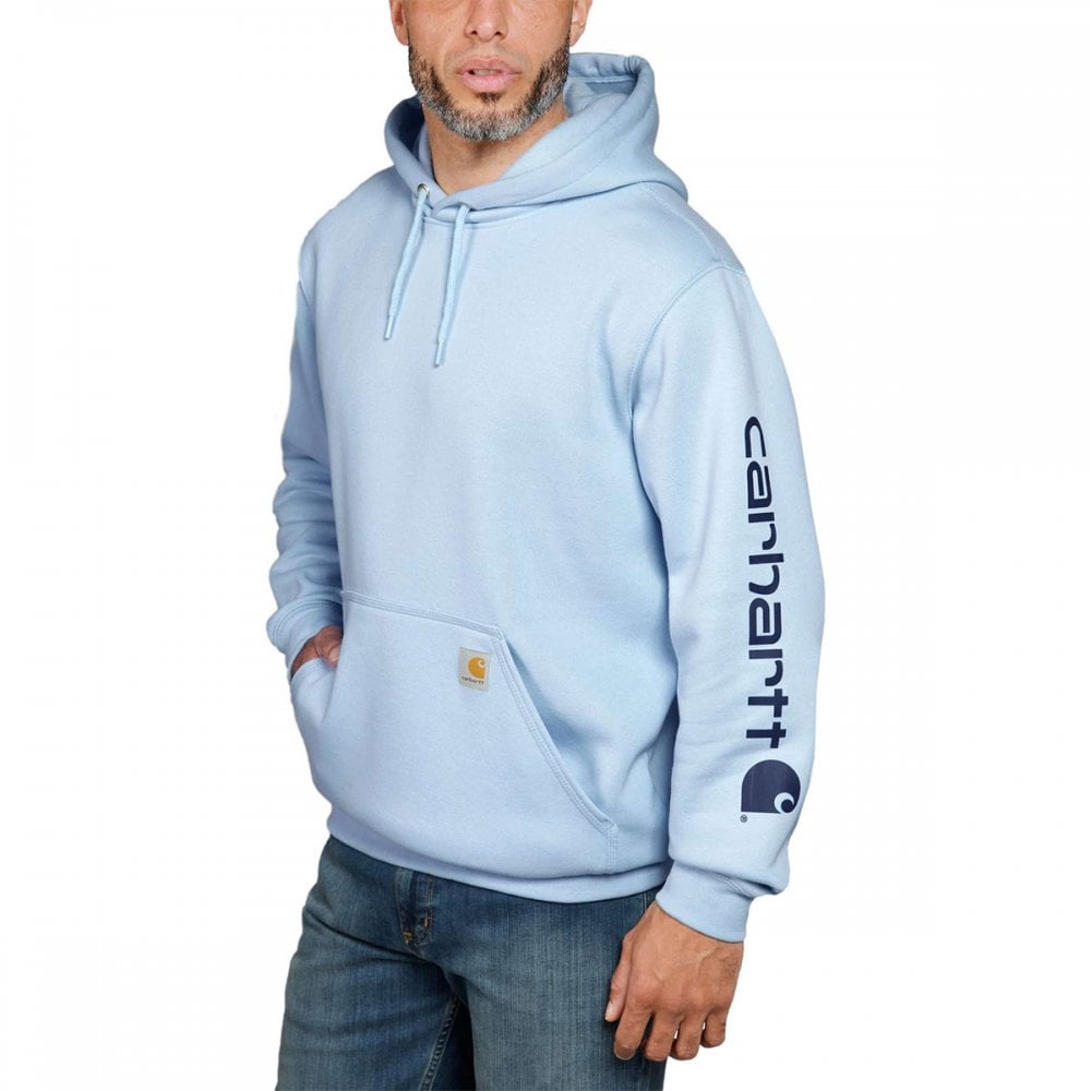 K288 Loose Fit Midweight Logo Sleeve Graphic Sweatshirt