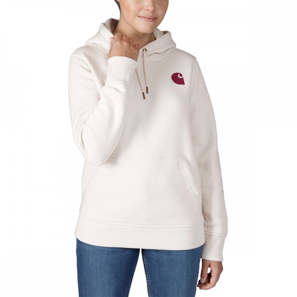 102791 Relaxed Fit Midweight Logo Sleeve Graphic Sweatshirt