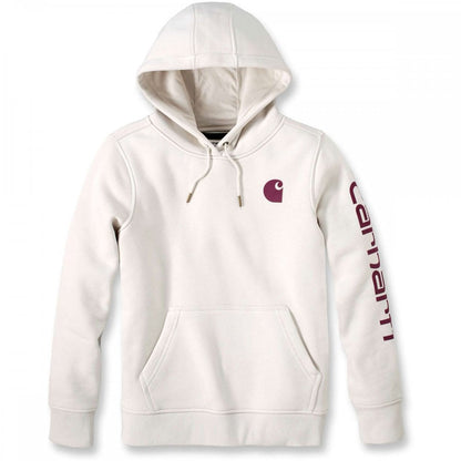 102791 Relaxed Fit Midweight Logo Sleeve Graphic Sweatshirt