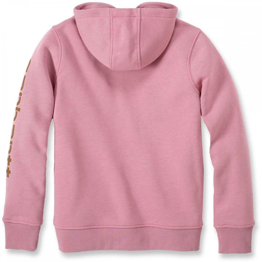 102791 Relaxed Fit Midweight Logo Sleeve Graphic Sweatshirt