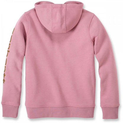 102791 Relaxed Fit Midweight Logo Sleeve Graphic Sweatshirt
