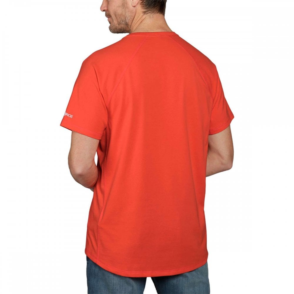 105203 Force Flex Block Logo T-Shirts Short Sleeve