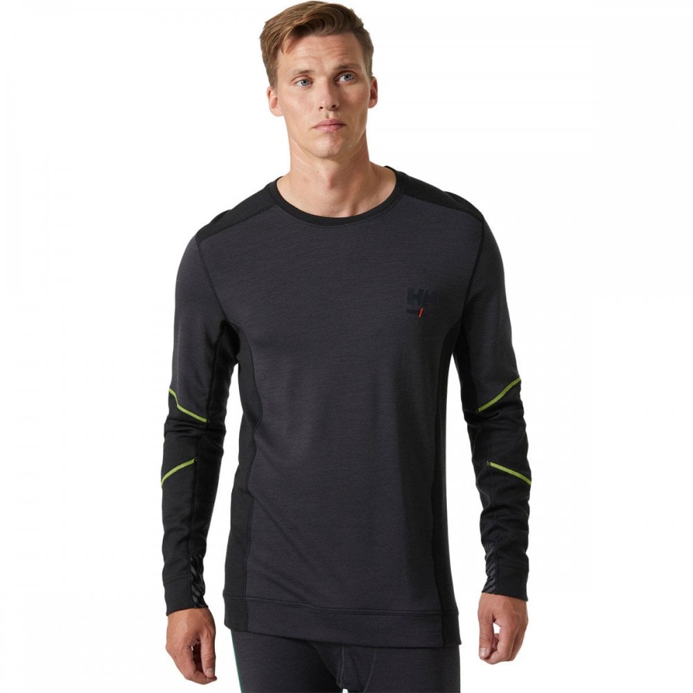 75106 HH Lifa Merino Crewneck Baselayer