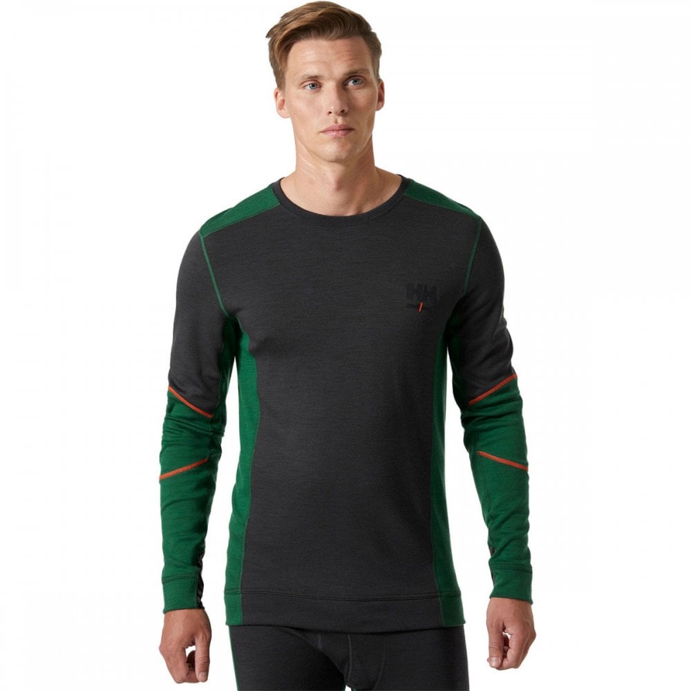 75106 HH Lifa Merino Crewneck Baselayer