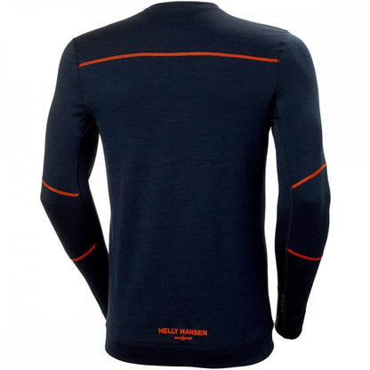 75106 HH Lifa Merino Crewneck Baselayer