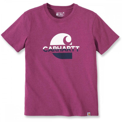 105738 Womens Loose Fit Short Sleeve Graphic T-Shirt