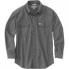 104368 Loose Chambray Long Sleeve Shirt
