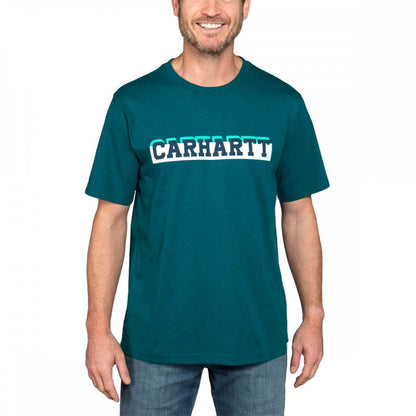 105909 Relaxed Short Sleeve Logo Graphic T-Shirt