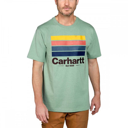 105910 Line Graphic Short Sleeve T-Shirt