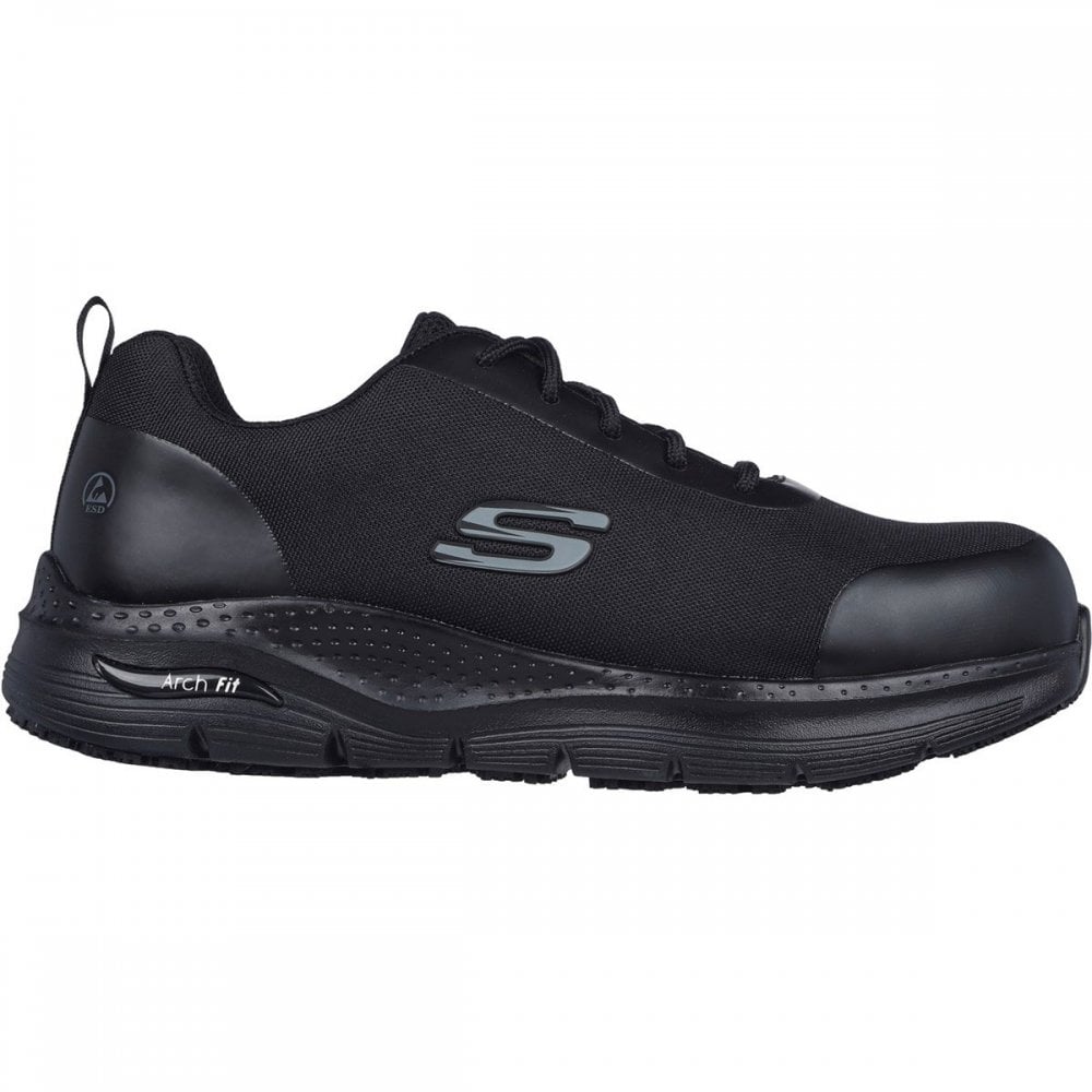 Arch Fit Slip Resistant Ringstap S3 Safety Trainers