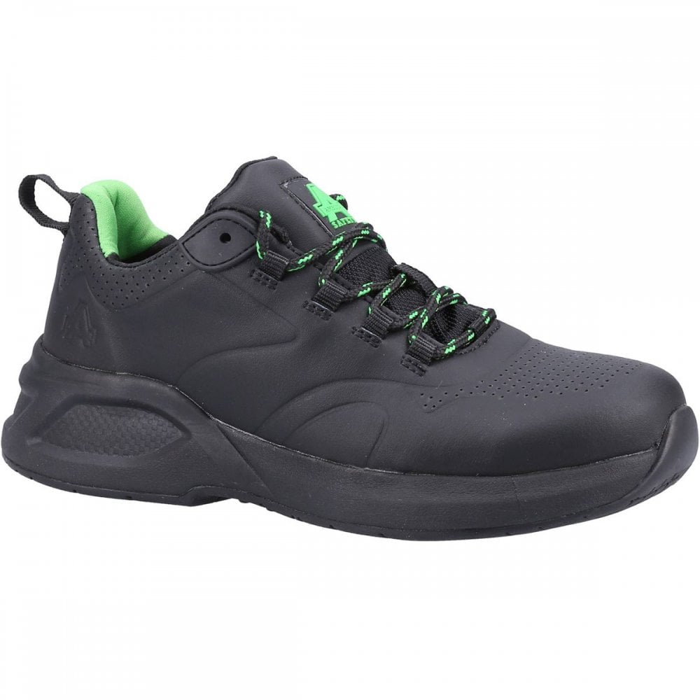 Recycled Leather AS612 Womens S1P SRC Safety Trainers