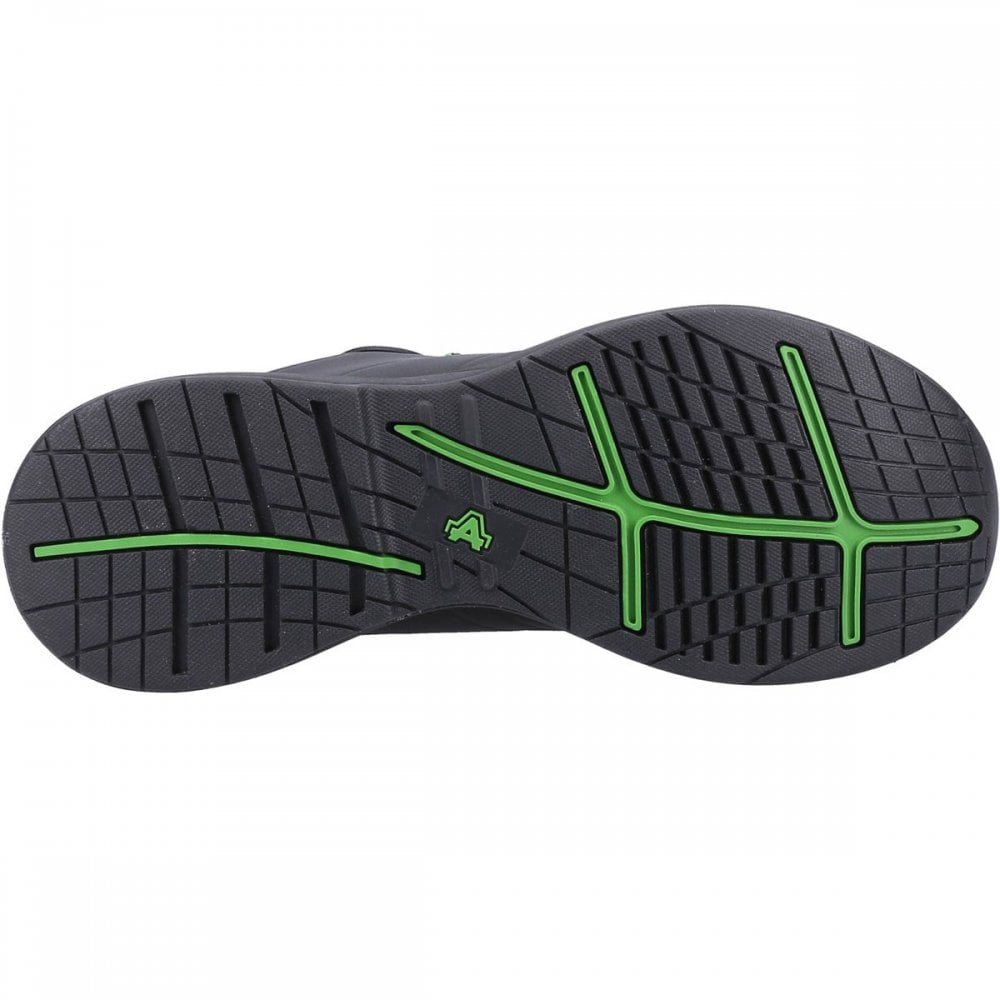 Recycled Leather AS612 Womens S1P SRC Safety Trainers