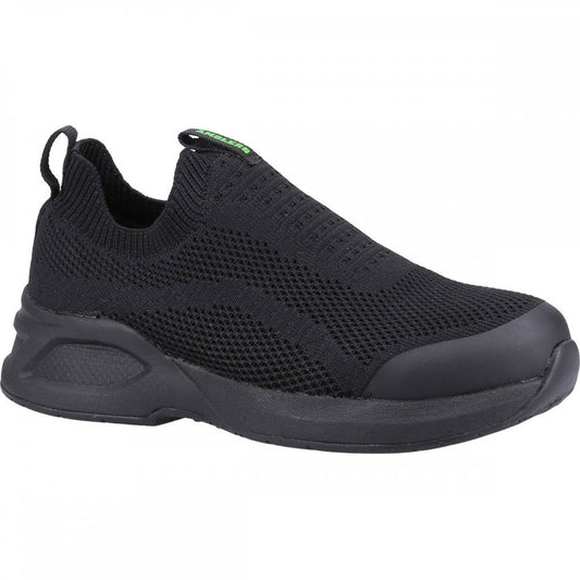 Recycled Leather AS609 Womens Fleur S1P SRC Safety Trainers