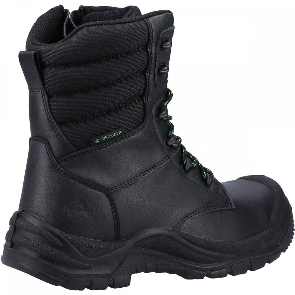 Recycled Leather AS503 Elder S1P SRC Safety Boots