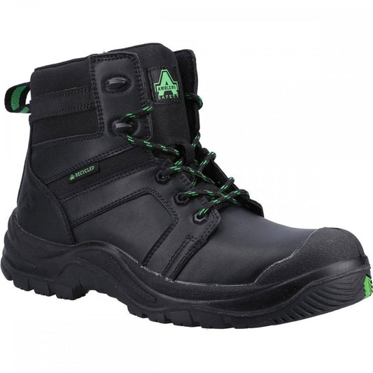 Recycled Leather AS502 Oak S1P SRC Safety Boots