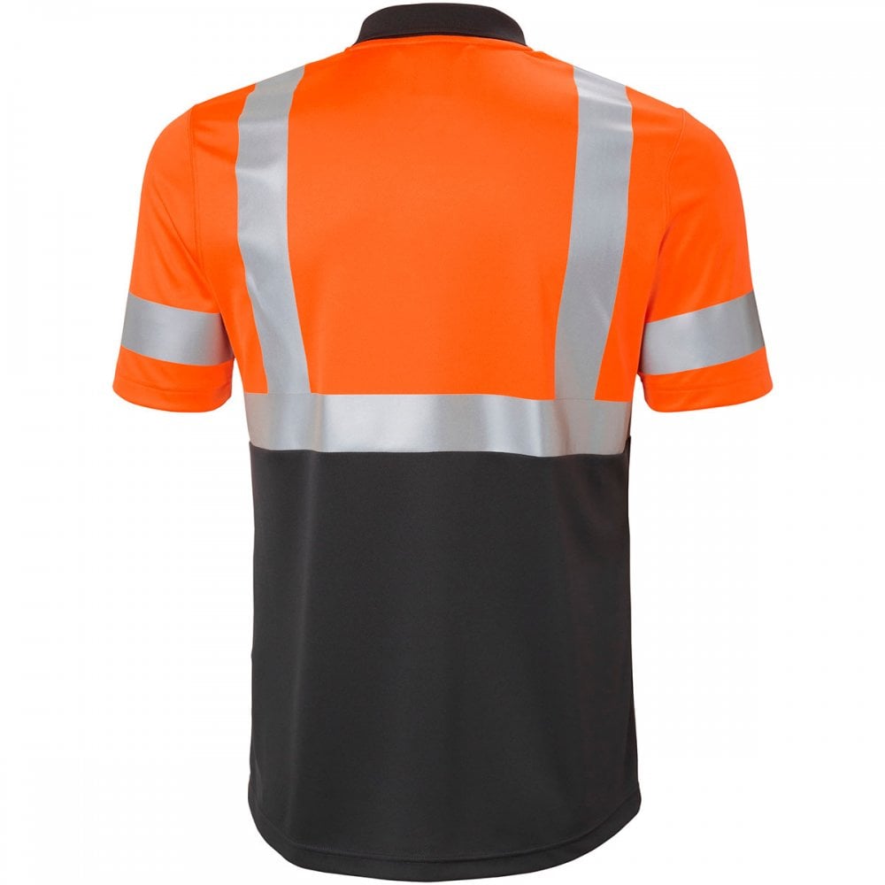 79253 Hi Vis Breathable Addvis Polo Shirt Class 1