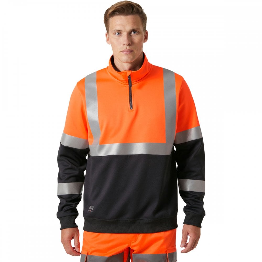 79257 Addvis Half Zip Sweatshirt Class 1